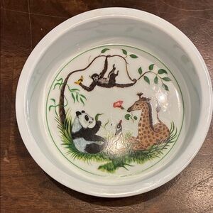 Animal Themed Ceramic Bowl